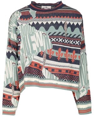 Vivienne Westwood Crewneck Sweater - Multicolor