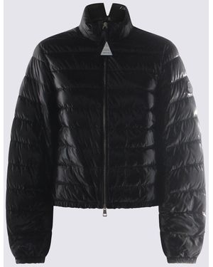 Moncler x Edward Enninful Coats Blacks And Greys-Donna - Nero