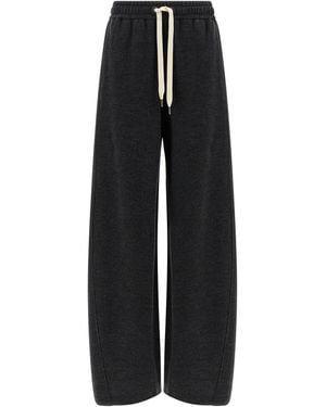 Brunello Cucinelli Cashmere Sweatpants Pants - Black