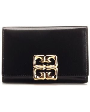 Givenchy 4G Liquid Wallets - Black