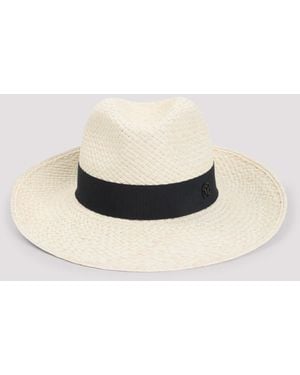 Maison Michel Hats Nude & Neutrals - Multicolour