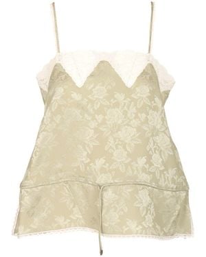 Chloé Tank Top Tops - Natural