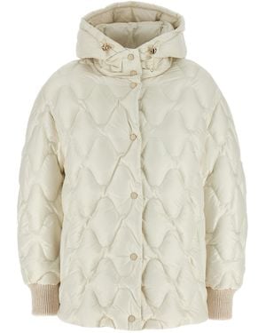 ダウンジャケット・コート FABIANA FILIPPI Hooded down jacket FABIANA FILIPPI(ファビアナフィリッピ) ダウンジャケット