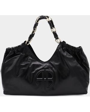 Anine Bing Borsa shopping Kate Large - Nero