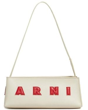 Marni Leather Shoulder Bags - Pink