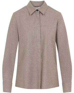 Max Mara Shirts Nude & Neutrals - Brown