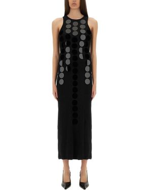 MSGM Long Dress - Black