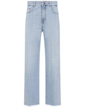 Giambattista Valli Straight Jeans - Blu