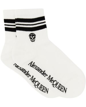 McQueen CALZINI CON LOGO - Nero