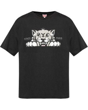 KENZO Cotton T Shirts - Black