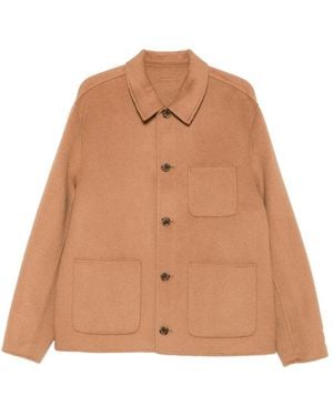 Calvin Klein Fabric Coats - Brown