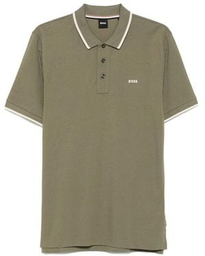 BOSS Cotton Jumpers - Green