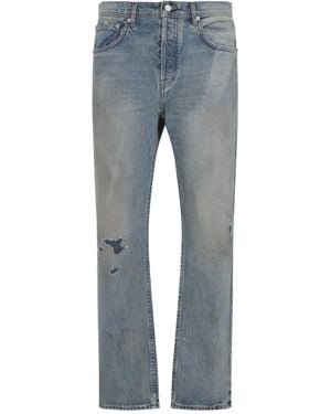 Enfants Riches Deprimes Straight Leg Cotton Jeans-Uomo - Blu