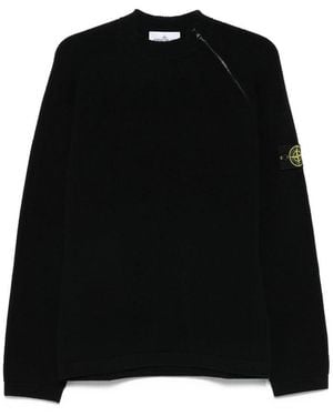 Stone Island Jumpers Black