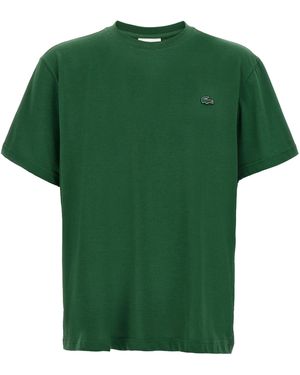 Lacoste Logo Patch T-Shirt - Green