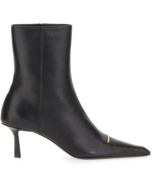 Alexander Wang Boot With Logo - Black