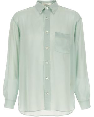The Row Bresson Shirt And Blouse Light - Green