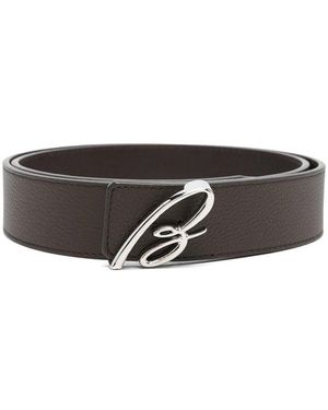Brioni Cinture Pelle-Uomo - Marrone
