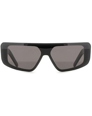 Rick Owens Sunglasses-Donna - Grigio