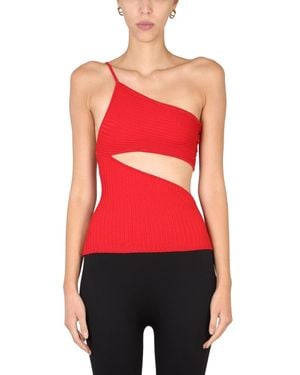 ANDREADAMO One-piece Top - Red