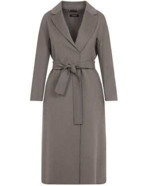 Max Mara Double Breasted & Peacoat - Gray