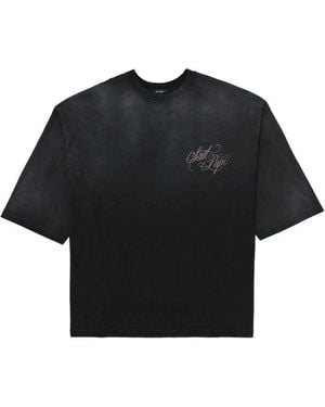 Willy Chavarria Cotton T Shirts - Black