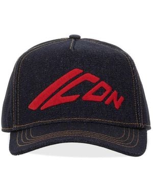DSquared² "icon New Generation" Baseball Hat - Blue