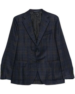 Caruso Fabric Jackets - Blue
