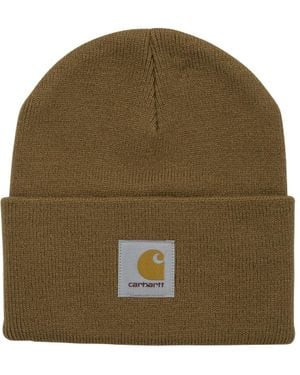 Carhartt Acrylic Watch Cappelli Marrone-Uomo - Verde