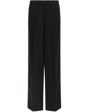 Gucci 'Gg' Trousers - Black