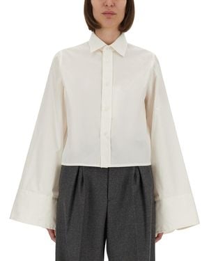 MM6 by Maison Martin Margiela Cotton Shirt - White