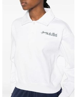 Sporty & Rich Sweaters - White