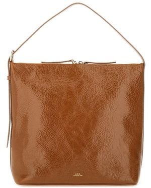 A.P.C. "real" Bag - Brown