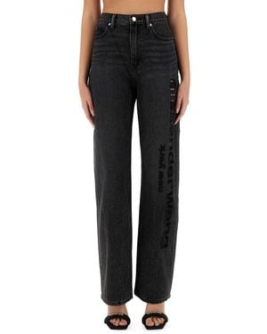Alexander Wang Jeans Cut Out - Black