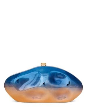 Cult Gaia "the Caldera" Clutch - Blue