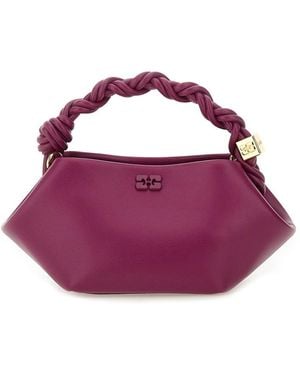 Ganni Mini "bou" Bag - Purple