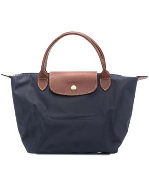 Longchamp Tote Bags Blu-Donna