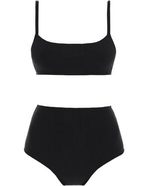 Lido Set Bikini Undici High Waist - Nero