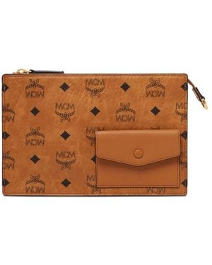 MCM Brown Shoulder Bags
