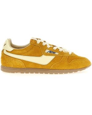 Autry Windspin Trainers - Yellow