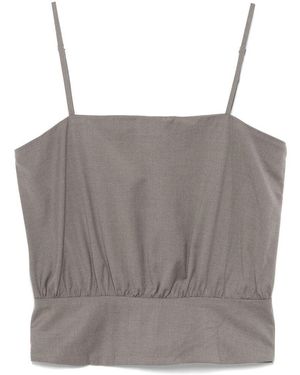 REMAIN Birger Christensen Top Lana-Donna - Grigio