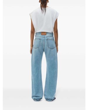 Alexander Wang Jeans Straight-Leg Jeans-Donna - Blu