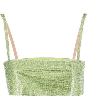 Nue Top Seta-Donna - Verde