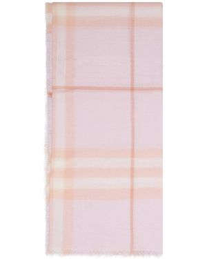 Burberry Scarves Pink & Purple