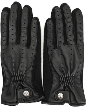 Vivienne Westwood Leather Gloves in Black | Lyst