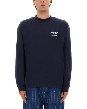 Drole de Monsieur Cotton Jersey - Blue