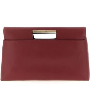 Furla Giada Clutch Bordeaux - Red