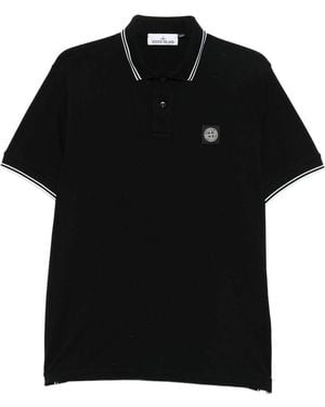 Stone Island Maglioni Cotone-Uomo - Nero
