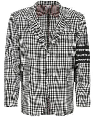 Thom Browne Coats - Gray