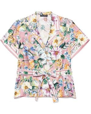 Dolce & Gabbana Camicie Seta-Donna - Bianco